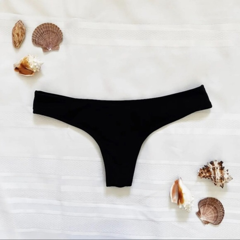 SALE Midori Blue Teal Whale Tale Bikini Bottoms